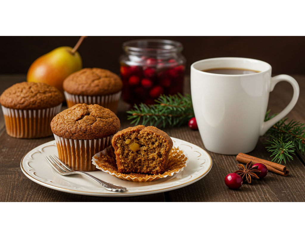 Pairing and Serving Suggestions Gingerbread Muffins