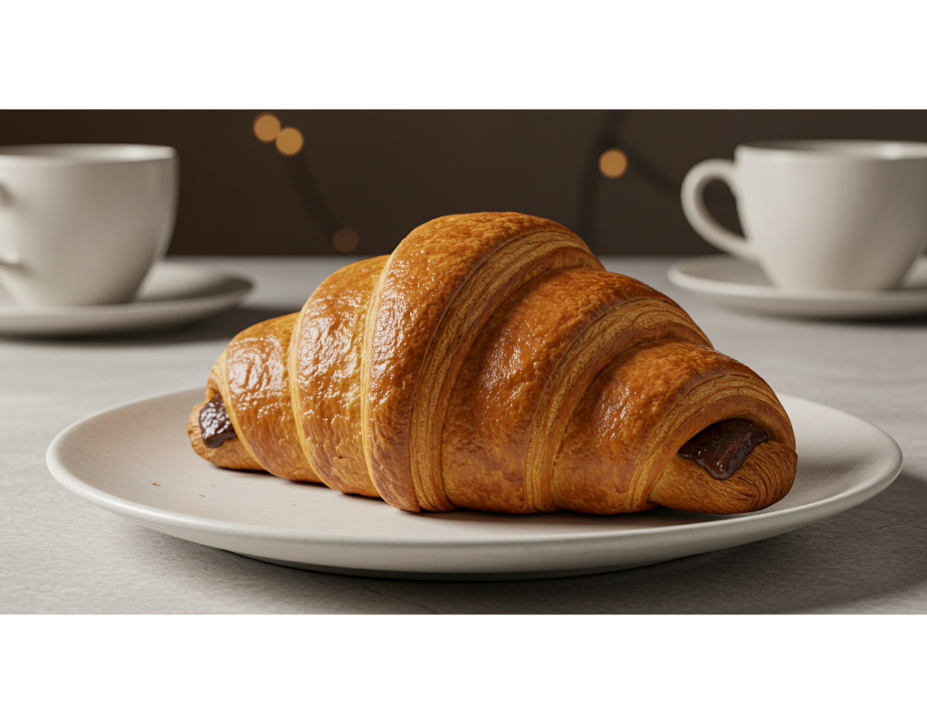 Chocolate Stuffed Croissants
