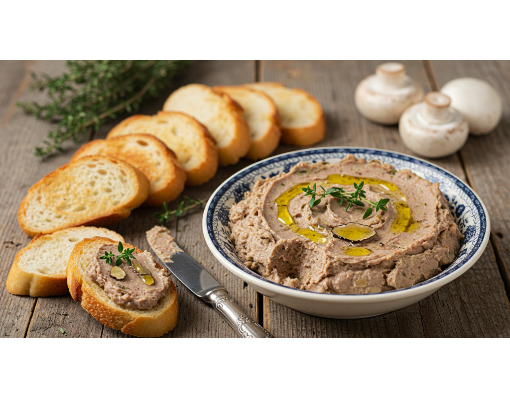 Luxurious Truffled Mushroom Pâté: Easy Recipe for an Elegant Appetizer 6 Truffled Mushroom Pâté