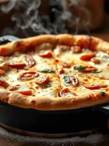 Cast iron skillet pizza recipe : How To, Tips and Guide 1 Cast iron skillet pizza recipe : How To, Tips and Guide