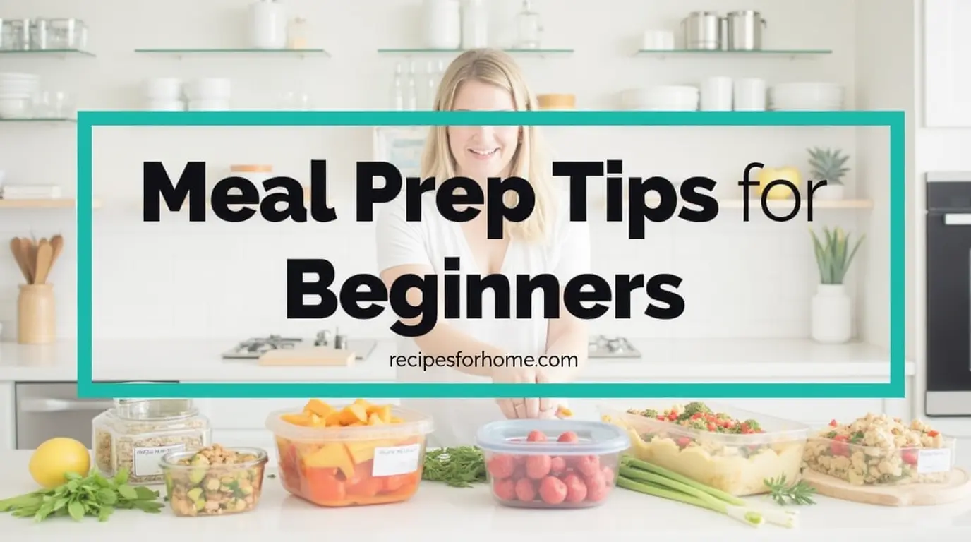 Meal Prep Tips for Beginners