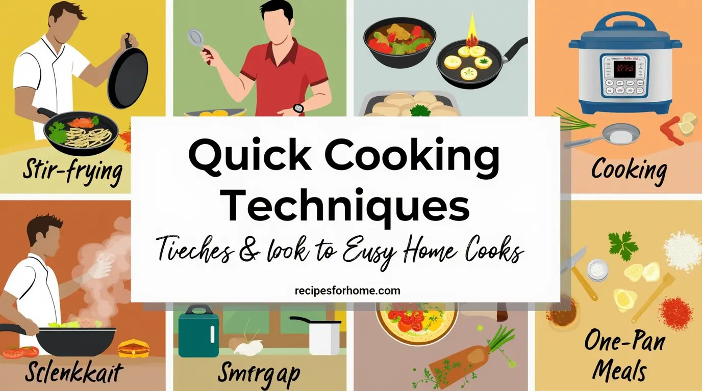 Quick Cooking Techniques: How to Cook Faster & Easy 1 Quick cooking techniques