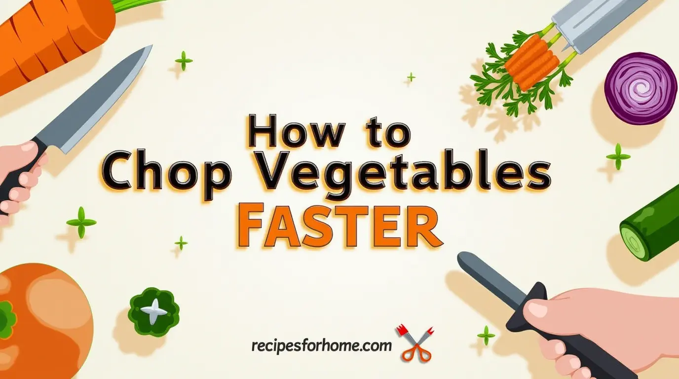How to Chop Vegetables Faster: Quick Tips & Techniques 1 How to chop vegetables faster