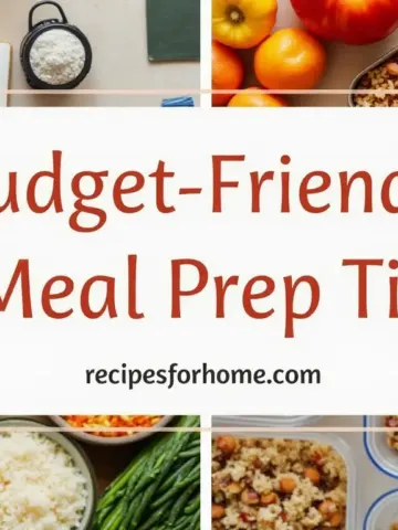 Budget-Friendly Meal Prep Tips: How to Save Health & Money 11 Budget-Friendly Meal Prep Tips: How to Save Health & Money