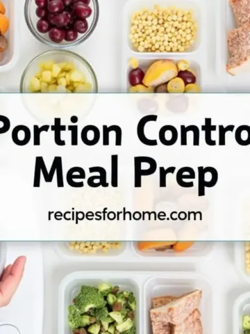 Portion Control Meal Prep: How to Manage & make life easier 10 Portion Control Meal Prep: How to Manage & make life easier