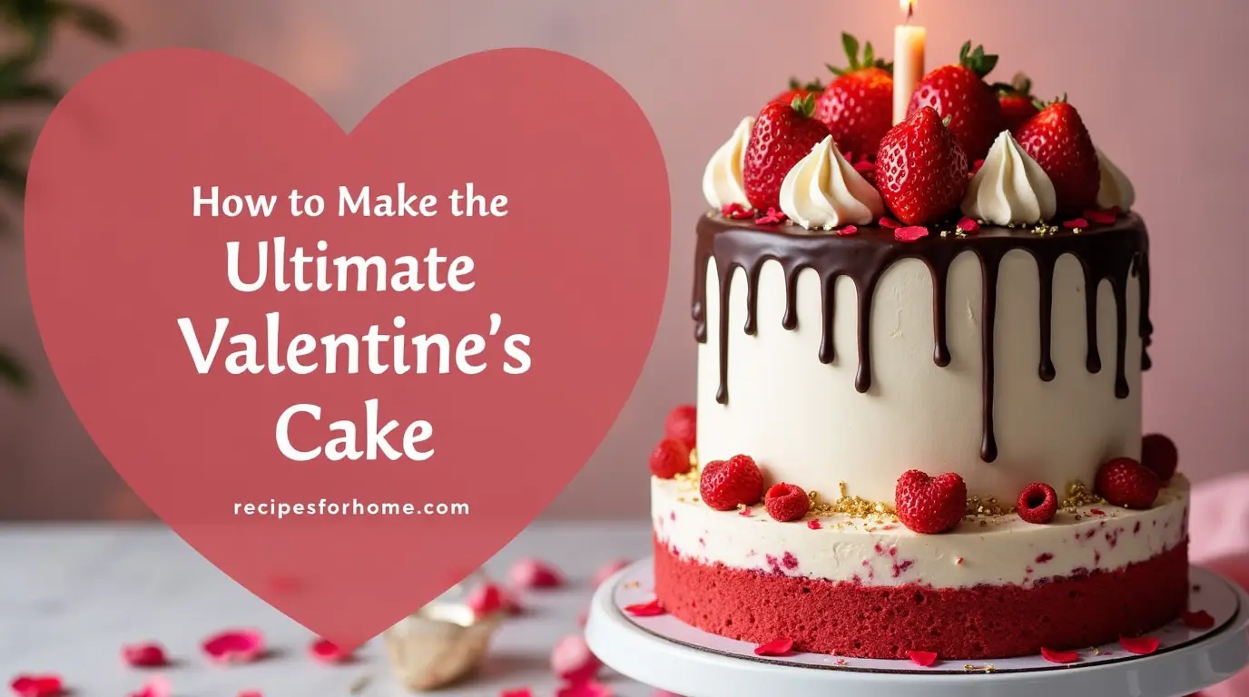 Valentine’s cake recipe