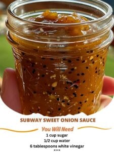 Subway Sweet Onion Sauce