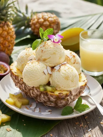 5-Minute Pineapple Ice Cream: Easy 3-Ingredient Recipe for a Tropical Treat! 8 5-Minute Pineapple Ice Cream: Easy 3-Ingredient Recipe for a Tropical Treat!