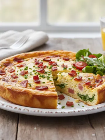 Delicious Bacon and Cheese Crustless Quiche: Your Go-To Low-Carb Breakfast! 23 Delicious Bacon and Cheese Crustless Quiche: Your Go-To Low-Carb Breakfast!