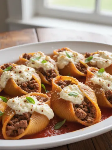 Ultimate Comfort: Beef-Stuffed Shells with Creamy Ricotta Filling 18 Ultimate Comfort: Beef-Stuffed Shells with Creamy Ricotta Filling