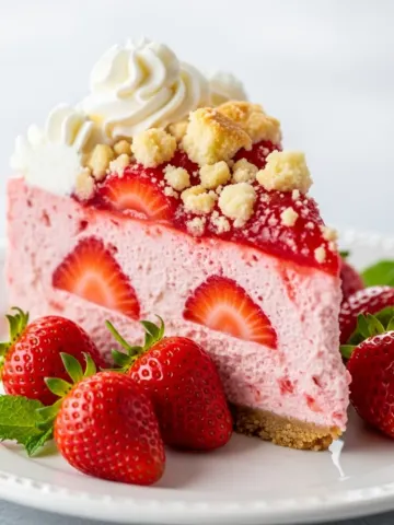 Berrylicious Strawberry Crunch Cheesecake: The Ultimate No-Bake Summer Dessert!