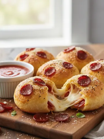 Cheesy Pepperoni Pizza Bombs: Your New Favorite Easy Appetizer! 20 Cheesy Pepperoni Pizza Bombs: Your New Favorite Easy Appetizer!