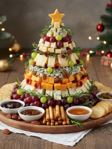 Dazzling Christmas Tree Cheeseboard: Your Ultimate Holiday Appetizer Guide 19 Dazzling Christmas Tree Cheeseboard: Your Ultimate Holiday Appetizer Guide