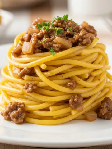 Classic Cafeteria Noodles: The Ultimate Nostalgic Comfort Food Recipe!