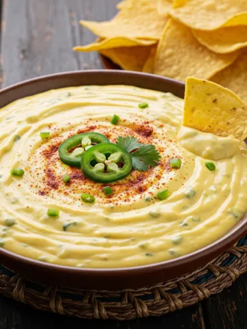 Creamy Mexican Restaurant-Style Cheese Dip – Best Easy Appetizer Recipe!
