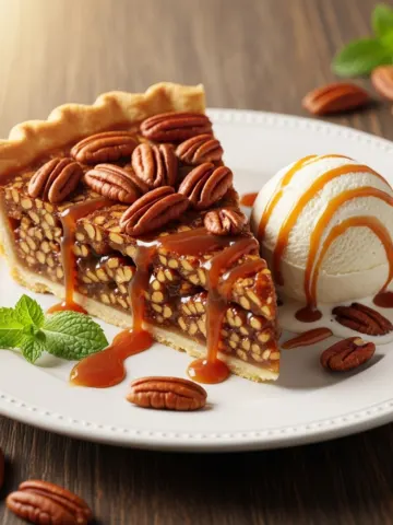 Decadent Caramel Pecan Delight Pie – Your New Favorite Holiday Dessert!
