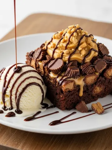Decadent Peanut Butter Cup Dump Cake – Best Easy 4-Ingredient Dessert Recipe!
