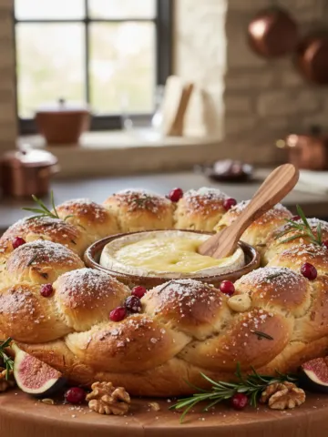 Festive Filled Brioche Centerpiece with Baked Camembert: The Ultimate Holiday Showstopper 9 Festive Filled Brioche Centerpiece with Baked Camembert: The Ultimate Holiday Showstopper