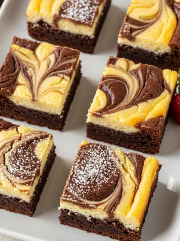 Indulgent Fudgy Brownie Cheesecake Swirl Bars: The Ultimate Decadent Dessert