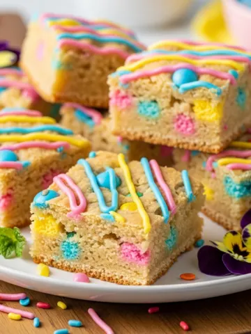 Fun & Festive Easter Cake Mix Cookie Bars – Your Easiest Holiday Treat Recipe!