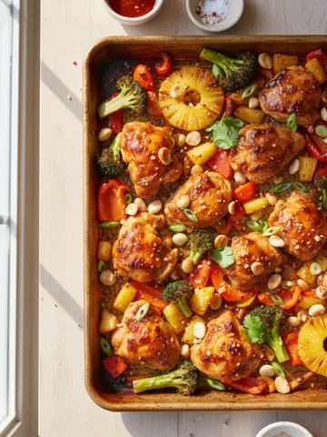 Easy Hawaiian Chicken Sheet Pan: Your New Favorite Quick Weeknight Meal! 14 Easy Hawaiian Chicken Sheet Pan: Your New Favorite Quick Weeknight Meal!
