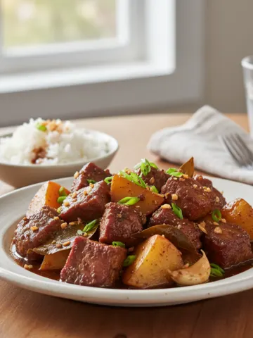 Pork Adobo with Potatoes Recipe: How to Make This Filipino Comfort Food 5 Pork Adobo with Potatoes Recipe: How to Make This Filipino Comfort Food