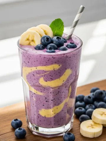 The Ultimate Refreshing Banana-Blueberry Smoothie: Healthy & Easy Breakfast!