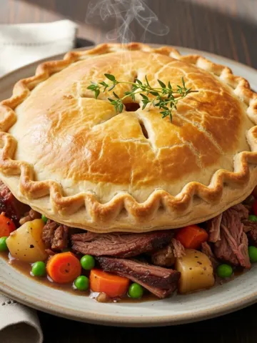 Savory Brisket Pot Pie: The Ultimate Hearty Comfort Food Recipe!