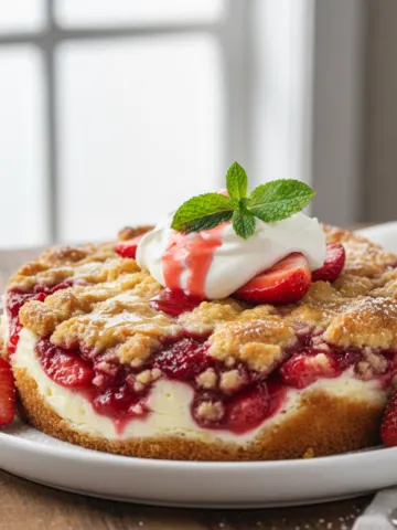 Strawberry Cheesecake Dump Cake: The Easiest Dessert You'll Ever Make! 1 Strawberry Cheesecake Dump Cake: The Easiest Dessert You’ll Ever Make!