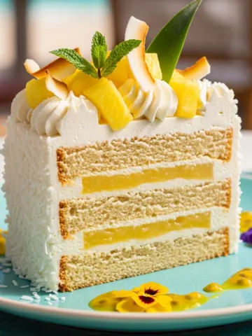 Tropical Pineapple Coconut Dream Cake: Your Ultimate Light & Fluffy Summer Dessert!