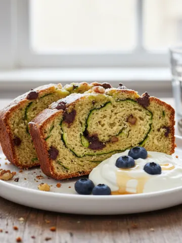 Wholesome & Healthy: Greek Yogurt Zucchini Bread for Weight Loss Breakfast