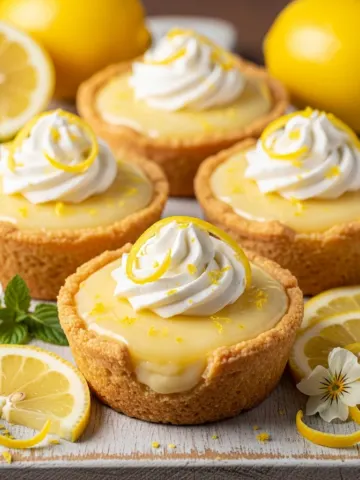 Zesty Baby Lemon Impossible Pies: Your New Favorite 5-Ingredient Mini Dessert