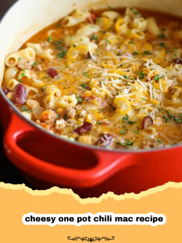The Ultimate Cheesy One Pot Chili Mac: Your New Weeknight Hero!