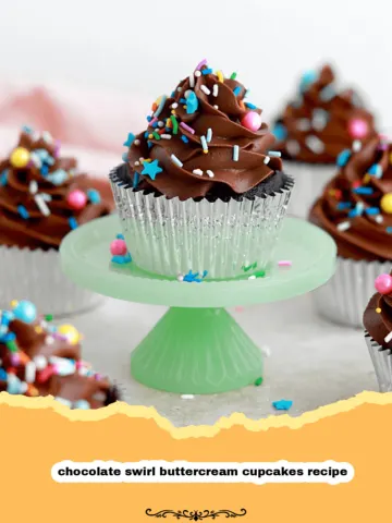 Decadent Chocolate Swirl Buttercream Cupcakes: A True Celebration in Every Bite!