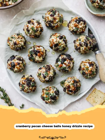The Ultimate Cranberry Pecan Cheese Balls with Honey Drizzle: A Festive Crowd-Pleaser! 10 The Ultimate Cranberry Pecan Cheese Balls with Honey Drizzle: A Festive Crowd-Pleaser!