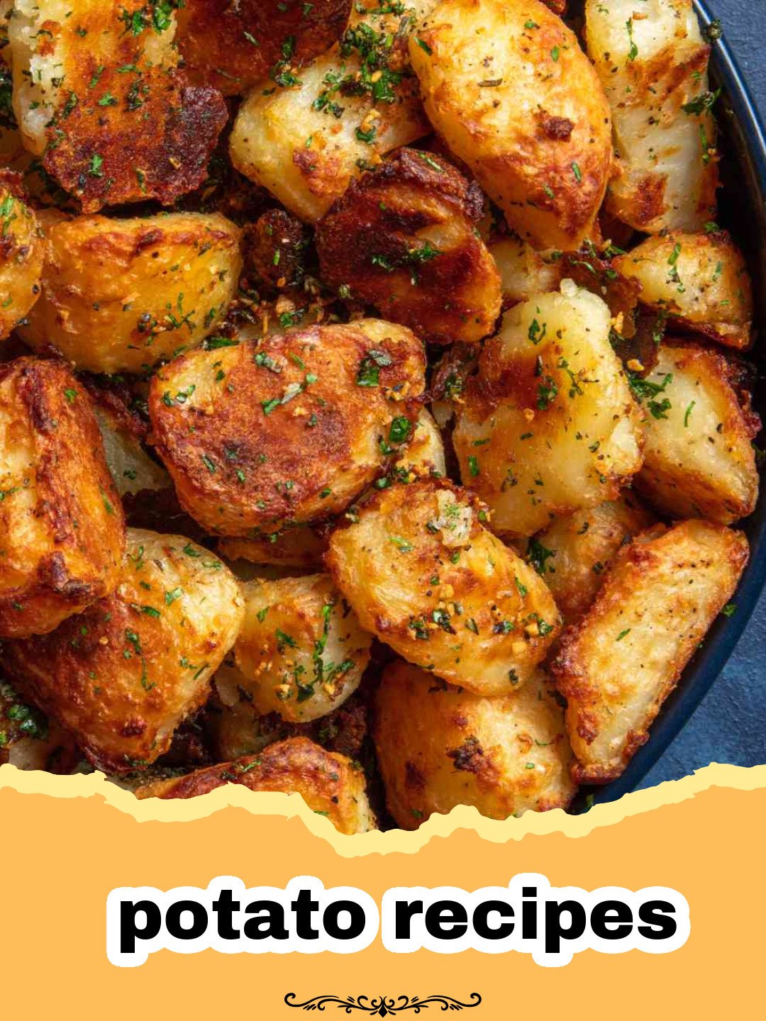 Crispy Garlic Herb Roasted Potato Wedges Preparation