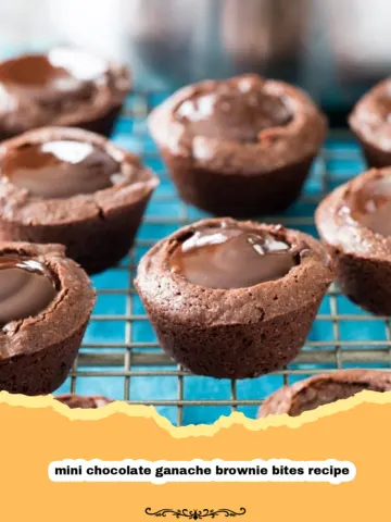 Irresistible Mini Chocolate Ganache Brownie Bites: The Perfect Party Treat 3 Irresistible Mini Chocolate Ganache Brownie Bites: The Perfect Party Treat
