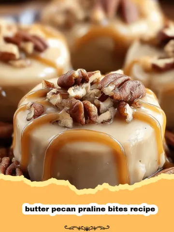 Irresistible Butter Pecan Praline Bites: A Taste of Southern Comfort!
