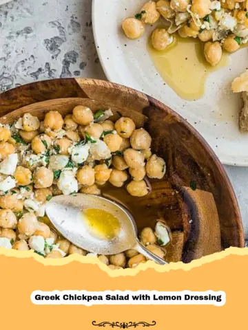 Light, Zesty & Wholesome: The Best Greek Chickpea Salad with Lemon Dressing 5 Light, Zesty & Wholesome: The Best Greek Chickpea Salad with Lemon Dressing