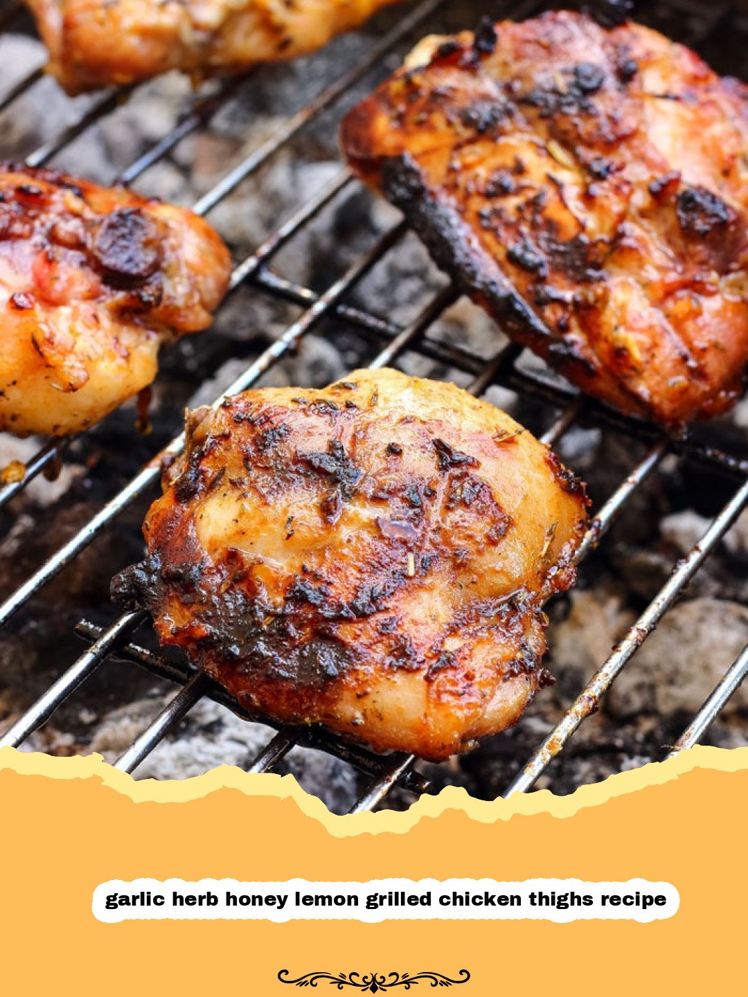 The Ultimate Garlic Herb Honey Lemon Grilled Chicken Thighs 4 Garlic Herb Honey Lemon Grilled Chicken Thighs Preparation