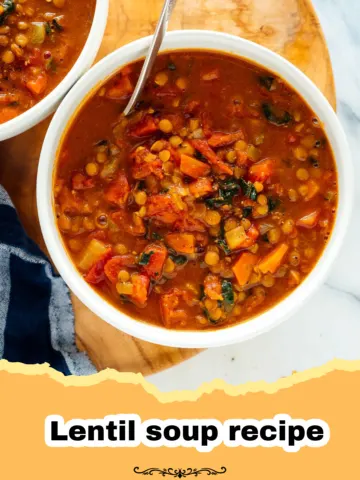 The Heartwarming & Easy Lentil Soup Recipe You'll Crave 12 The Heartwarming & Easy Lentil Soup Recipe You’ll Crave