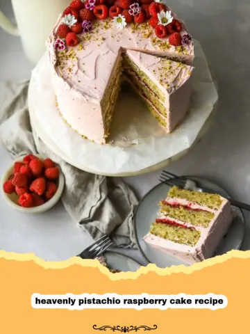 Divine Harmony: The Heavenly Pistachio Raspberry Cake Recipe You’ve Been Dreaming Of