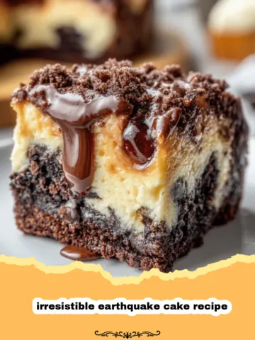The Ultimate Irresistible Earthquake Cake: A Decadent Delight!