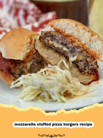 Juicy Mozzarella Stuffed Pizza Burgers: The Ultimate Comfort Food Mashup! 5 Juicy Mozzarella Stuffed Pizza Burgers: The Ultimate Comfort Food Mashup!