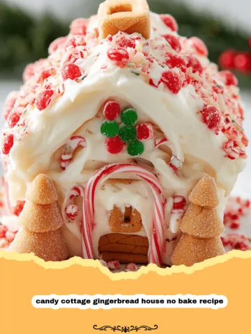 Easy No-Bake Candy Cottage Gingerbread House: Festive Fun for All Ages! 13 Easy No-Bake Candy Cottage Gingerbread House: Festive Fun for All Ages!