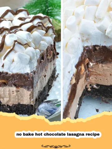 The Ultimate No-Bake Hot Chocolate Lasagna: A Winter Dream Dessert!