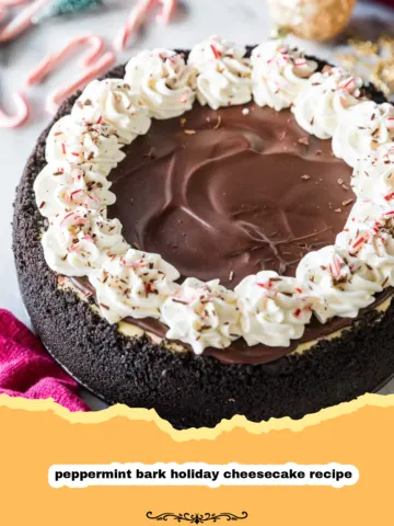 The Ultimate Festive Peppermint Bark Holiday Cheesecake: A Christmas Delight! 10 The Ultimate Festive Peppermint Bark Holiday Cheesecake: A Christmas Delight!