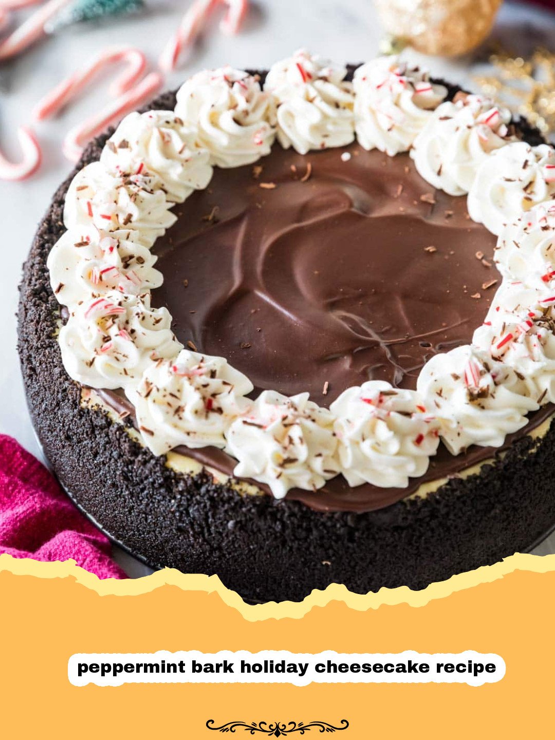 The Ultimate Festive Peppermint Bark Holiday Cheesecake: A Christmas Delight! 4 Peppermint Bark Holiday Cheesecake Preparation