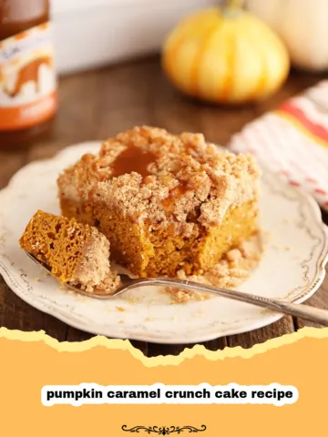 The Ultimate Autumn Delight: Pumpkin Caramel Crunch Cake Recipe