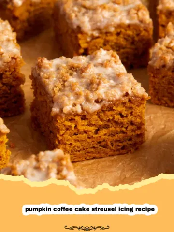 Embrace Autumn: The Ultimate Pumpkin Coffee Cake with Streusel and Cream Cheese Icing